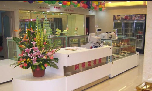 收银台摆放位置